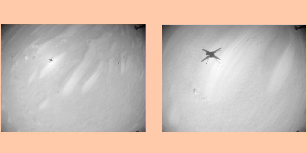 El helicóptero de Marte de la NASA acaba de volar de nuevo: esto es lo que vio