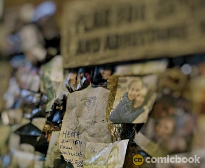 The Walking Dead Heath Wall of the Lost Commonwealth