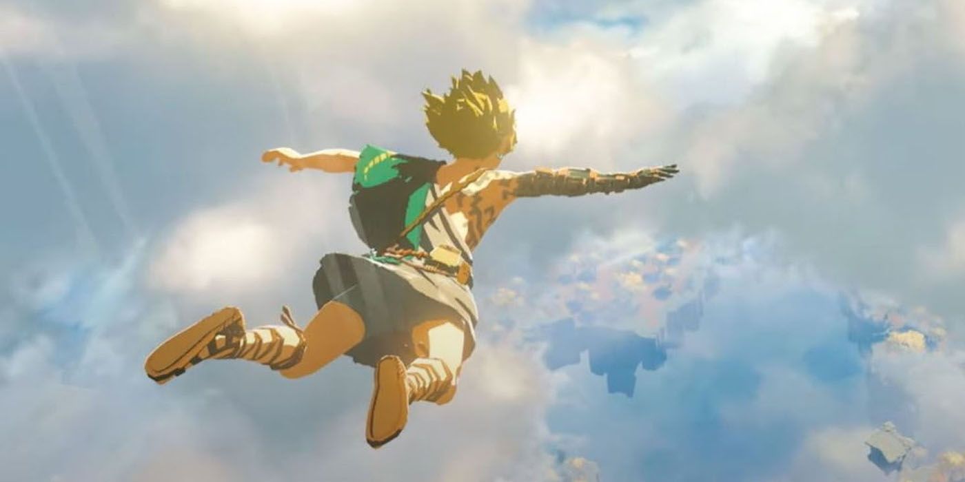 El jugador de Breath of the Wild vuela sin parapente usando Cucco Glitch