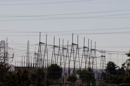 Torres de alta tensión en Madrid, el pasado jueves.