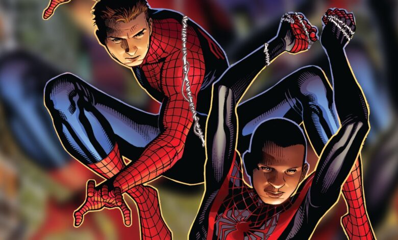 El primer encuentro de Peter Parker y Miles Morales tiene un giro siniestro