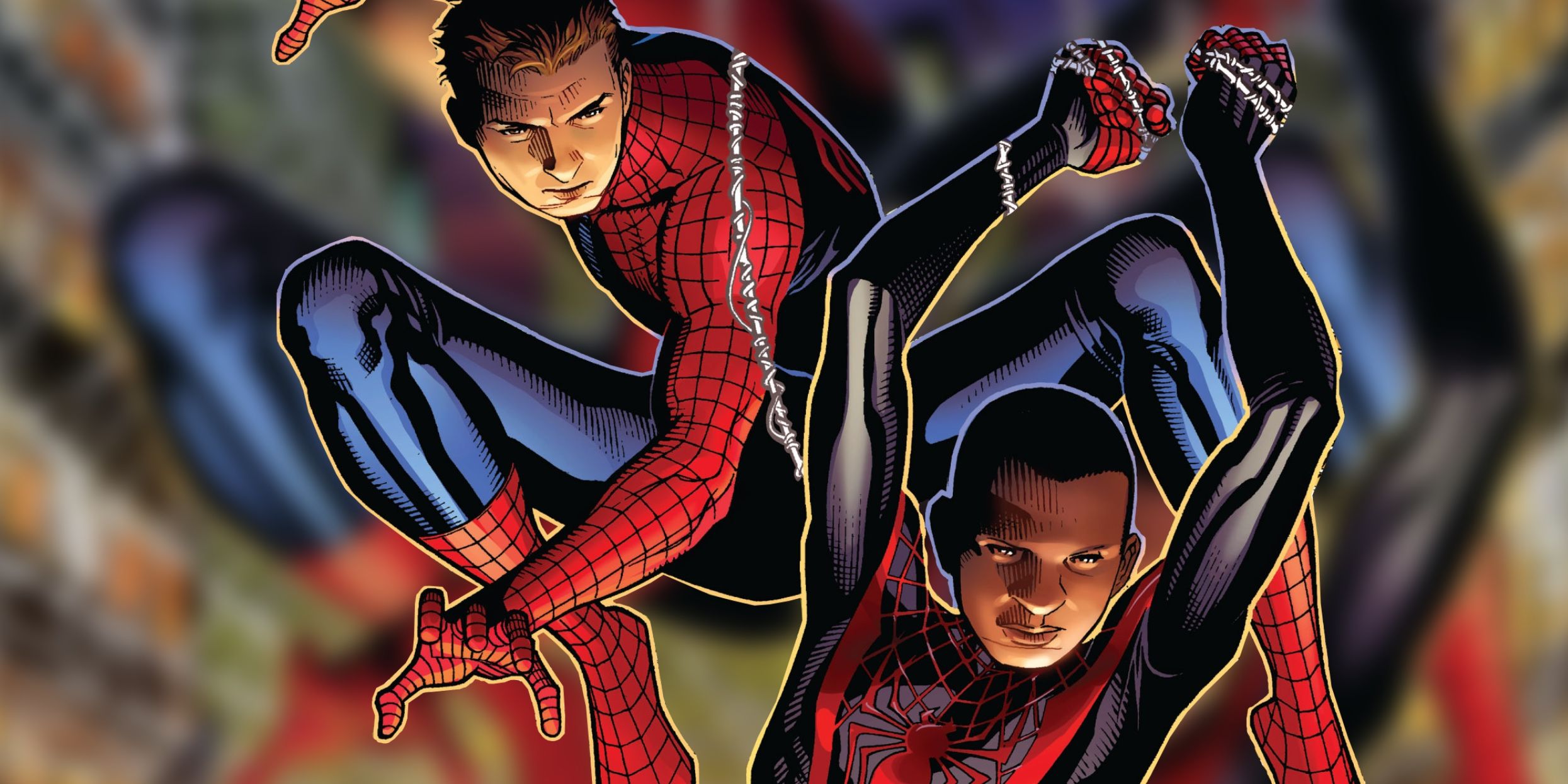 El primer encuentro de Peter Parker y Miles Morales tiene un giro siniestro