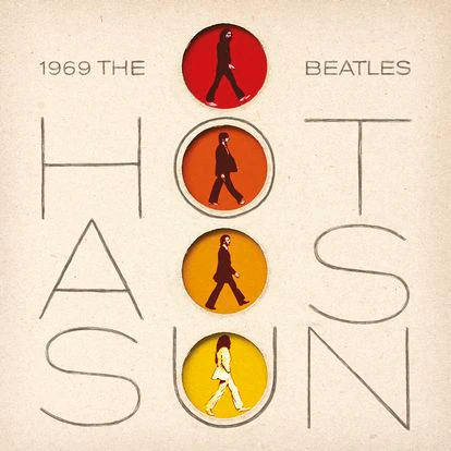 Versión imaginada del disco de The Beatles 'Hot as sun'.