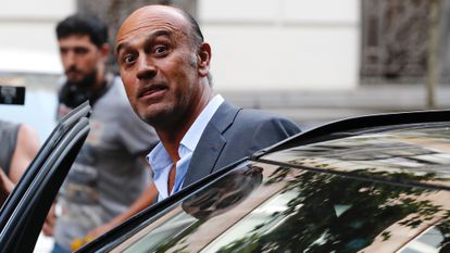 El empresario Juan Muñoz Tamara, marido de la presentadora de televisión Ana Rosa Quintana.