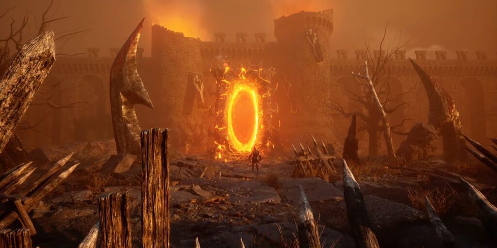 Elder Scrolls Oblivion Gate rehecho en Unreal Engine 5