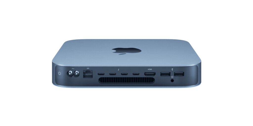 Es probable que M1X Mac mini obtenga actualizaciones de puertos, pero falta una útil