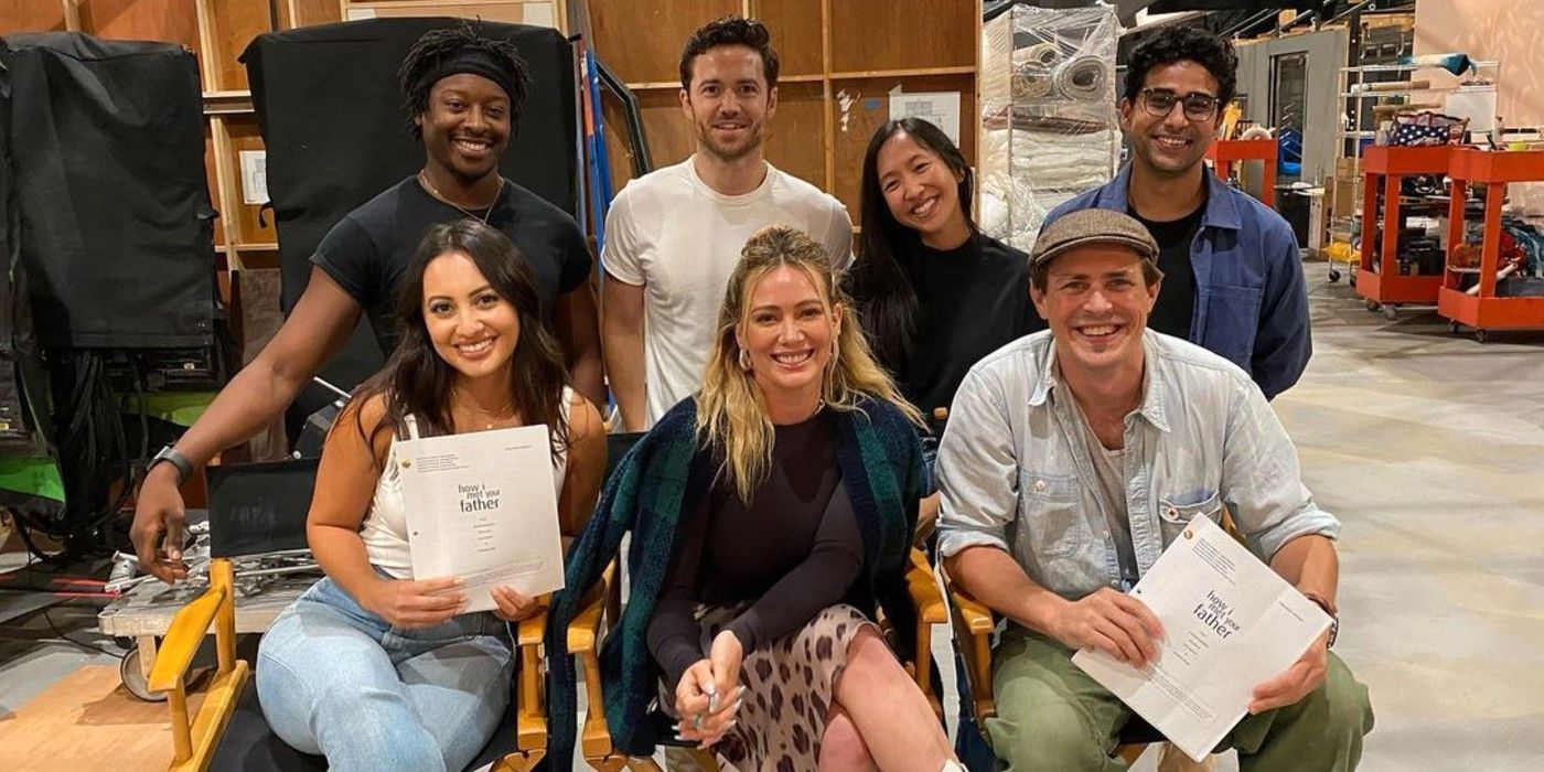 Foto del set de Cómo conocí a vuestro padre: primer vistazo al reparto de spin-off de HIMYM