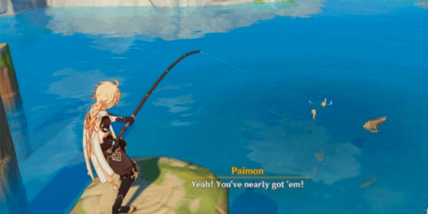 Genshin Impact 2.1: Explicación del nuevo juego de pesca |