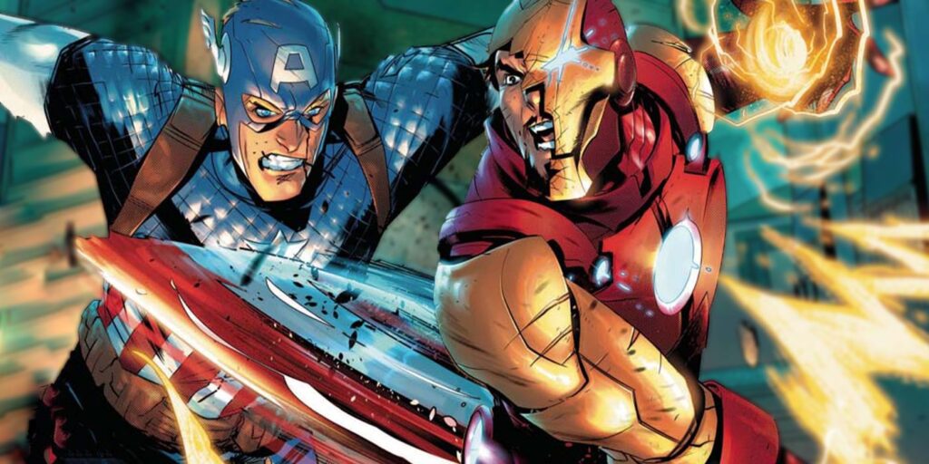 Iron Man vs.Capitán América obtiene un giro de piedra infinita