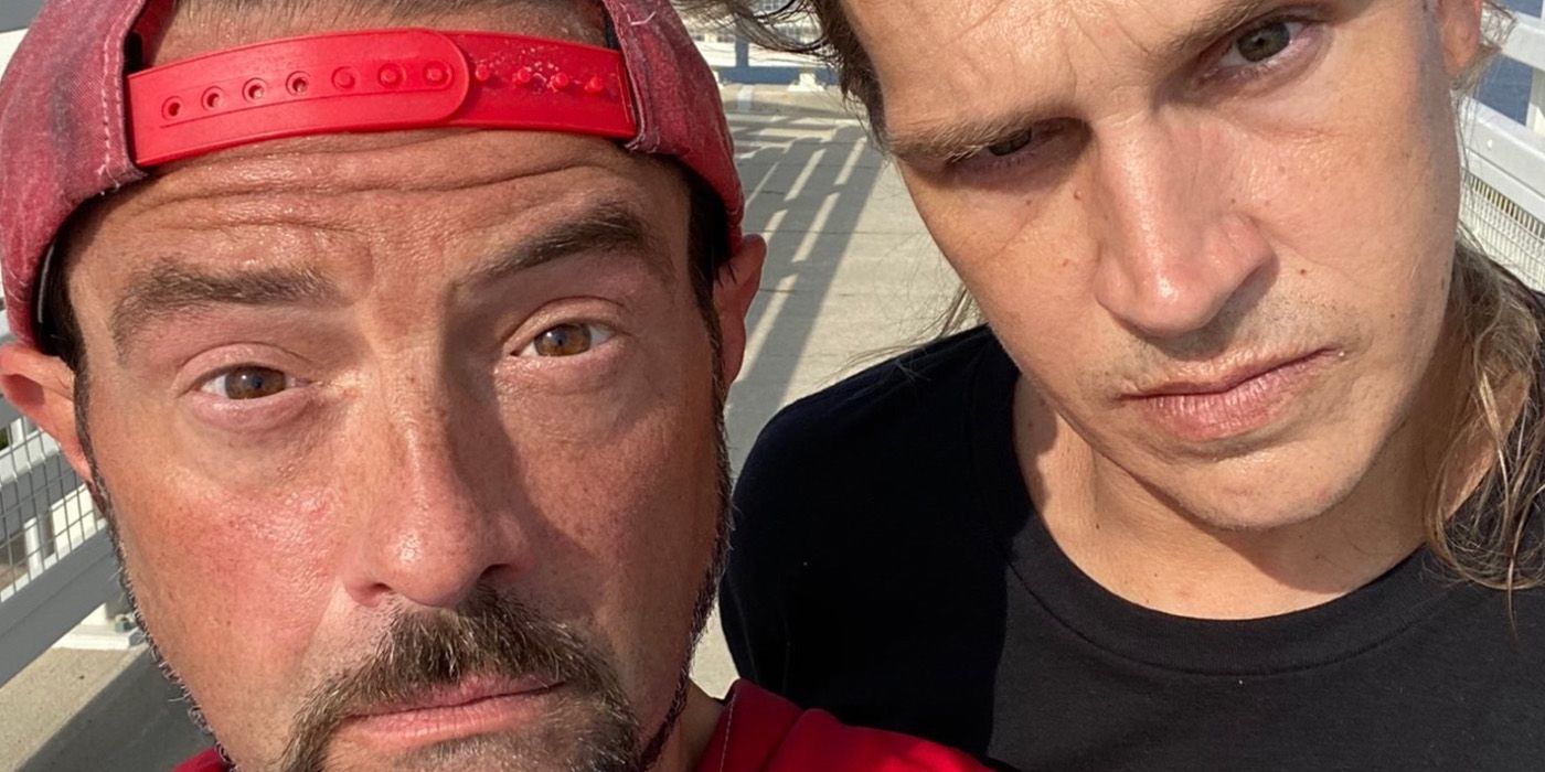 Kevin Smith celebra el último día de filmación de Clerks 3