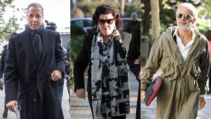 De izquierda a derecha: Eduardo Zaplana, Consuelo Císcar y Marcos Benavent.