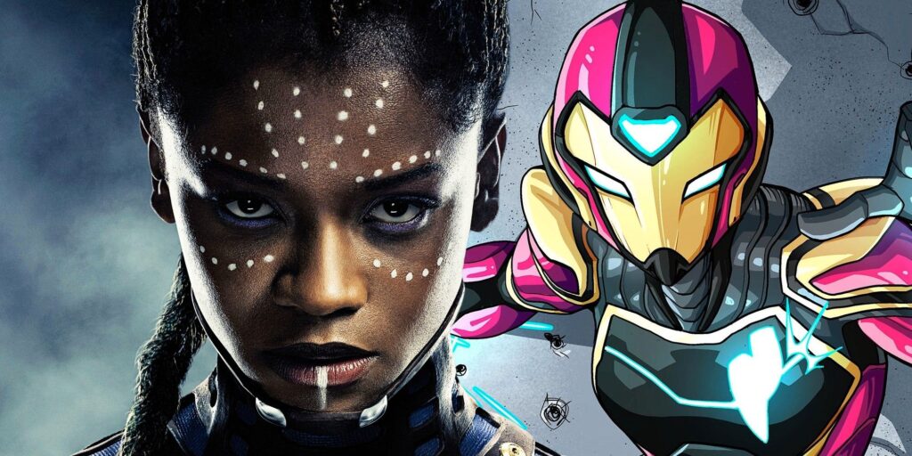 La foto de Black Panther 2 muestra a la actriz Ironheart en el set