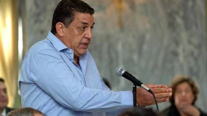 Eufemiano Fuentes Martínez, en el juicio del 'crimen del contenedor', en 2004.