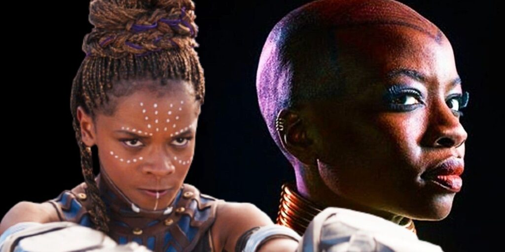 Las fotos del set de Black Panther 2 revelan los nuevos trajes de Okoye y Shuri