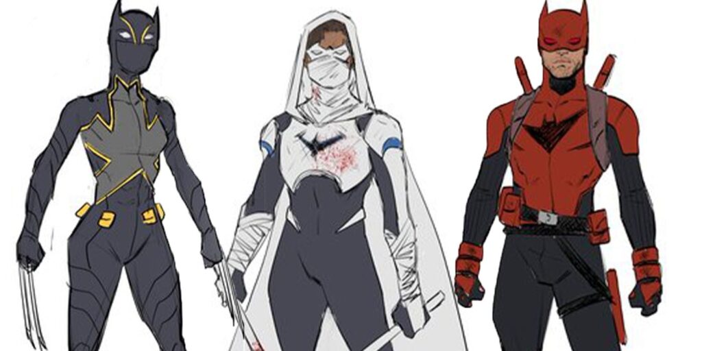 Los personajes de Marvel y DC Comics se fusionan en un increíble arte nuevo