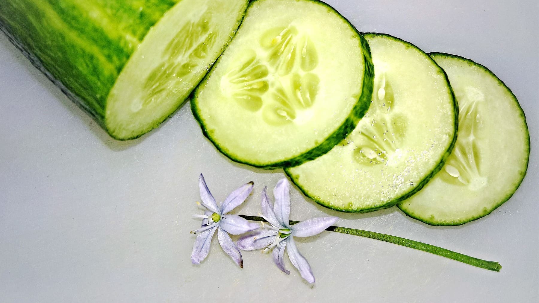 Mascarilla de pepino para darle brillo a la piel de la cara