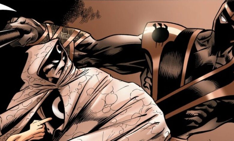 Moon Knight tuvo que luchar literalmente contra sí mismo por un nuevo disfraz