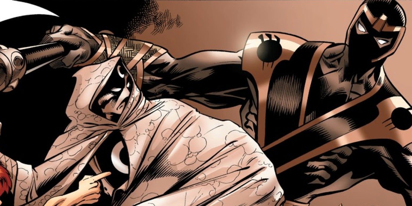 Moon Knight tuvo que luchar literalmente contra sí mismo por un nuevo disfraz