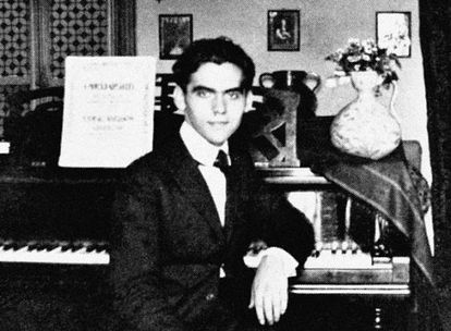 Federico García Lorca, retratado en 1919, a sus 20 años.
