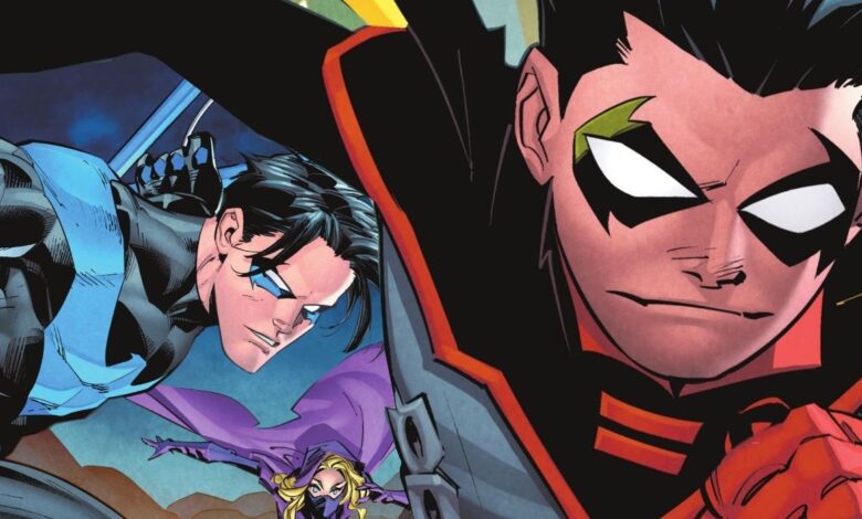 Nightwing explica por qué Damian Wayne es el único Robin