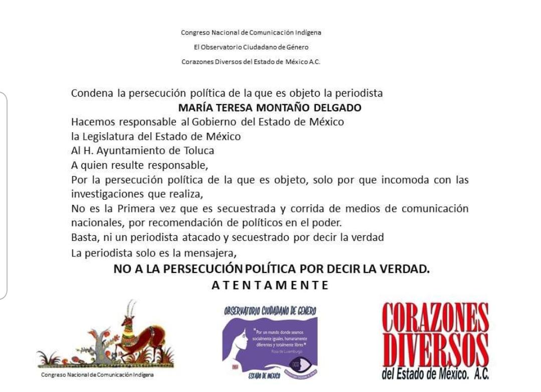 Periodista de Edomex fue víctima de secuestro exprés, robo y amenazas 