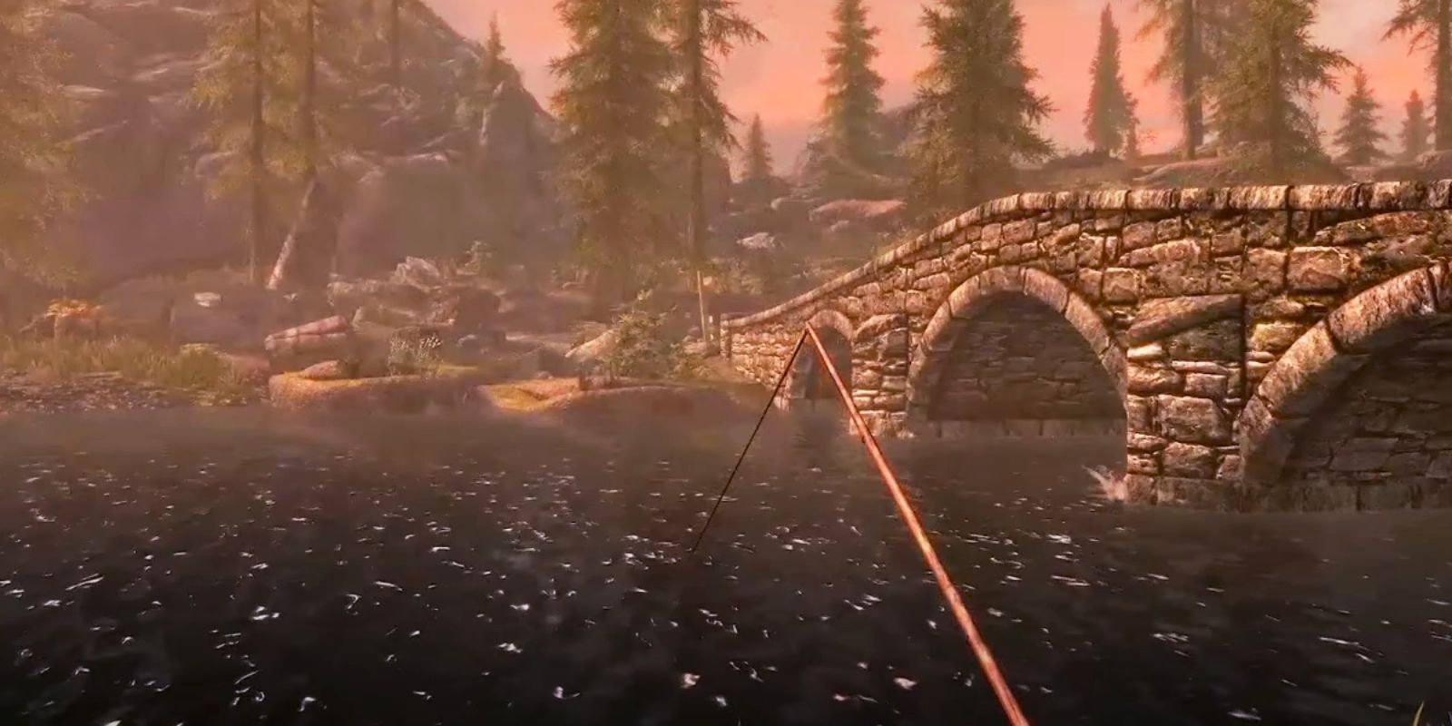 Por qué Skyrim está agregando la pesca después de 10 años |
