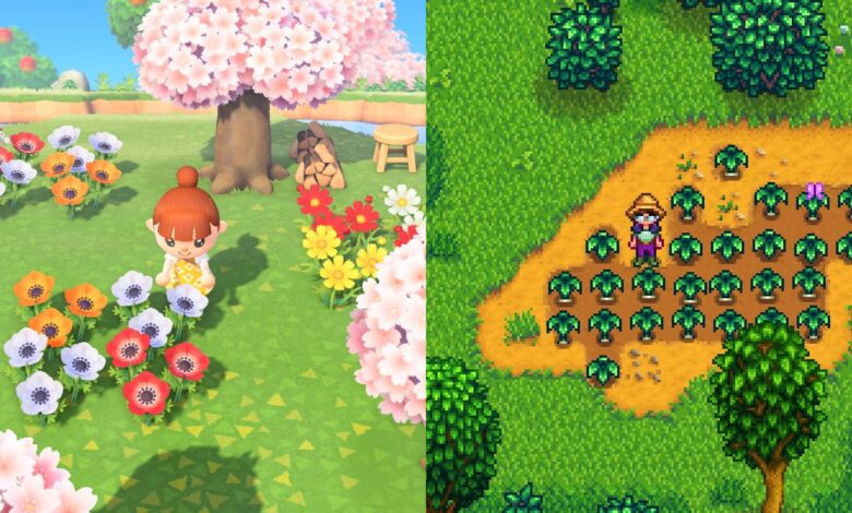 Qué Animal Crossing debería copiar de Stardew Valley para la secuela de ACNH
