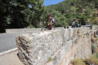 Majka, en un momento de su fuga.