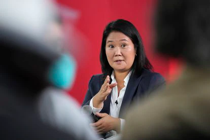 Keiko Fujimori, en una imagen de junio pasado como candidata presidencial de Perú.