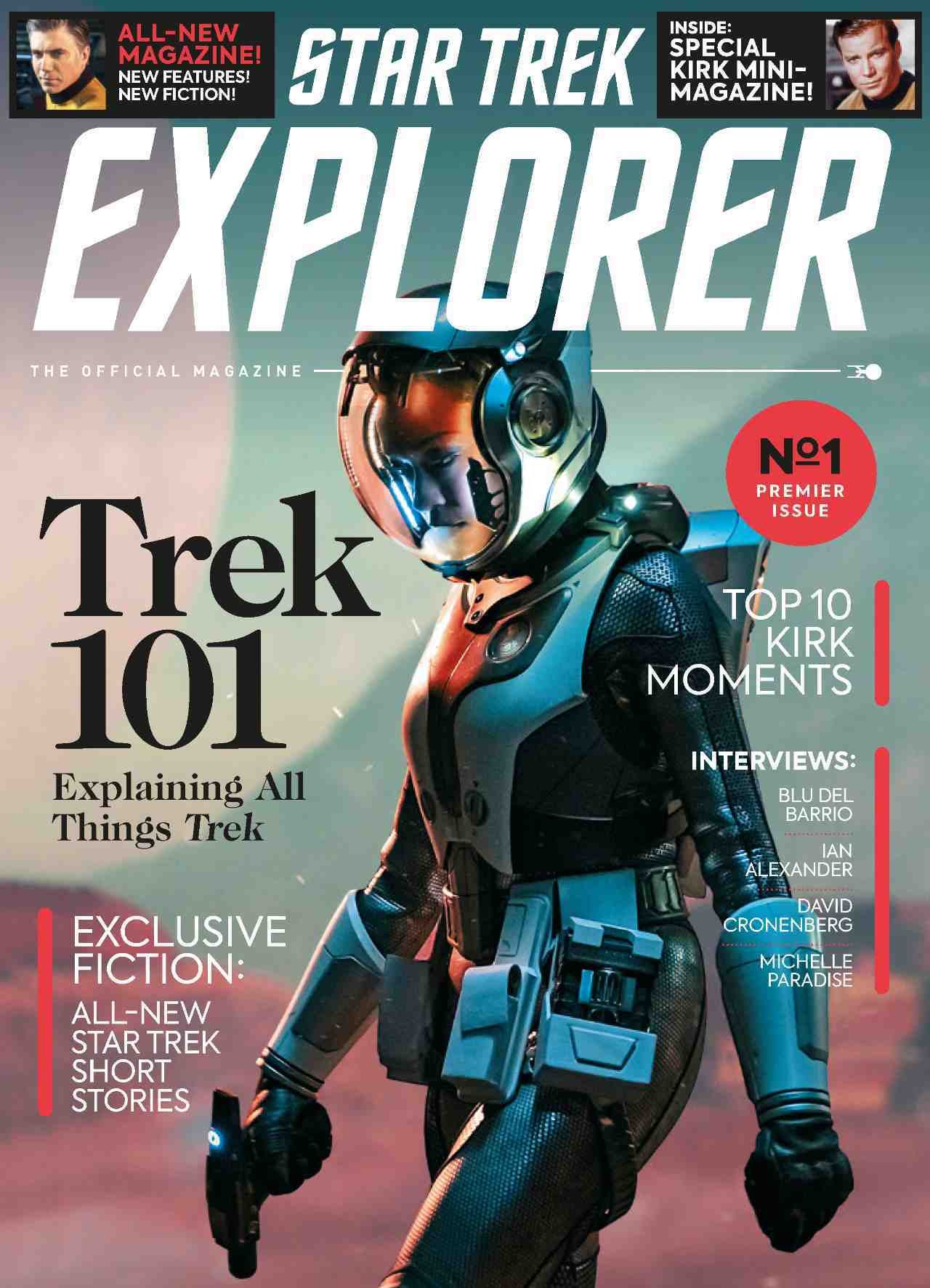 Star Trek Explorer - La revista oficial - Portada de quiosco Star Trek Explorer - La revista oficial - Portada de quiosco