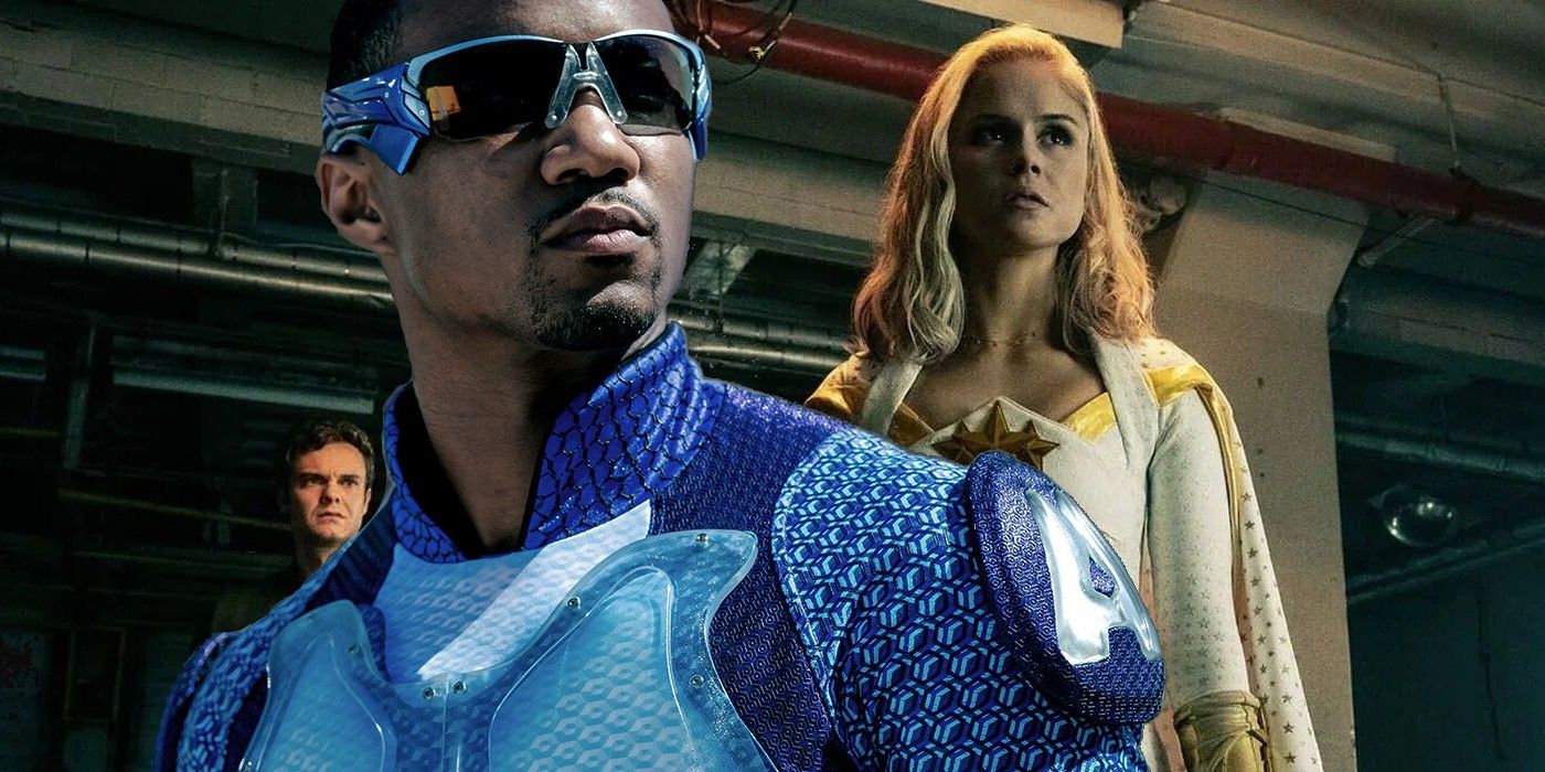 Starlight supera a A-Train en Blackmail en el video de guión de la temporada 2 de The Boys