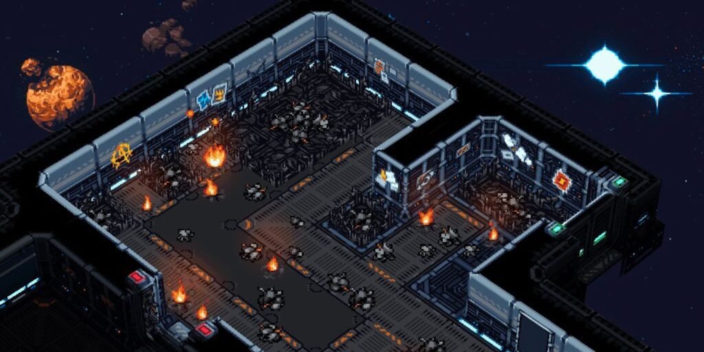 Starmancer: Cómo apagar incendios de base |
