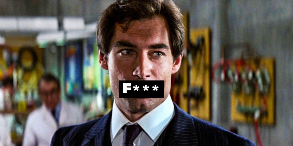 The Living Daylights contiene la bomba F única en pantalla de Bond