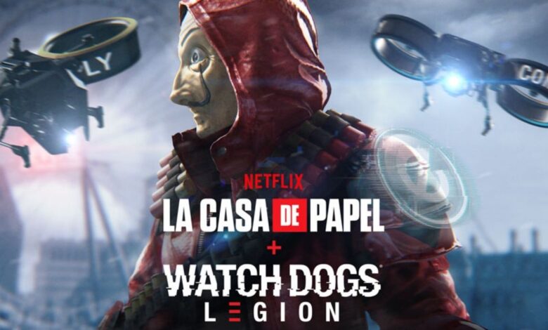 Watch Dogs: Legion's New Money Heist Mission es un crossover de Netflix