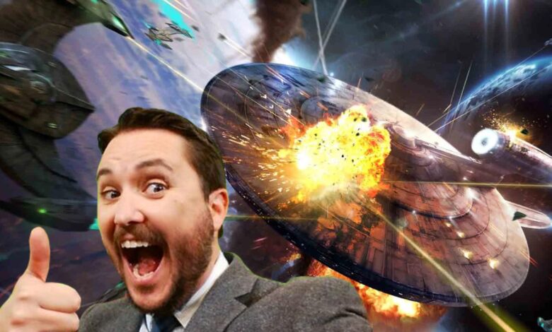 Wil Wheaton reacciona a Wesley Crusher en Star Trek Fleet Command