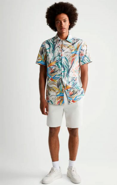 Camisa estampado floral Relaxed fit de las rebajas de Zara: 12,99 euros