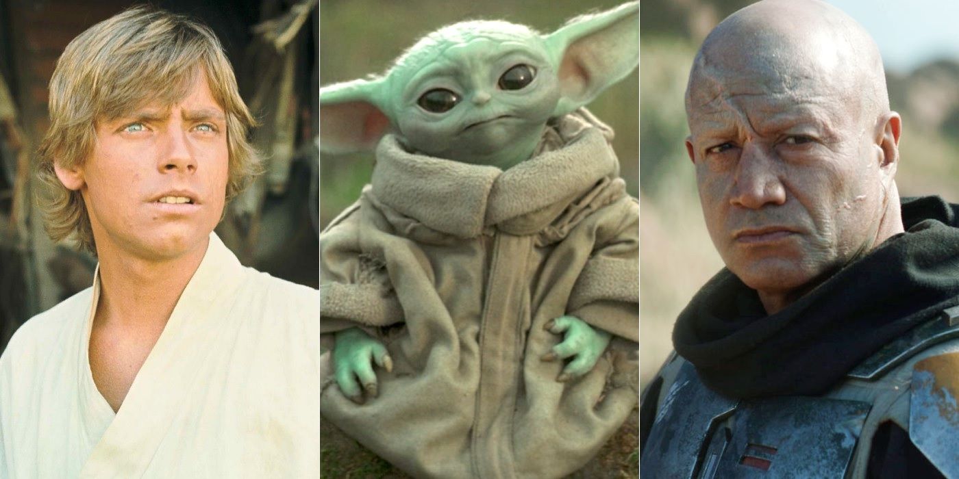 ¿Qué edad tienen los personajes de The Mandalorian durante la trilogía original?