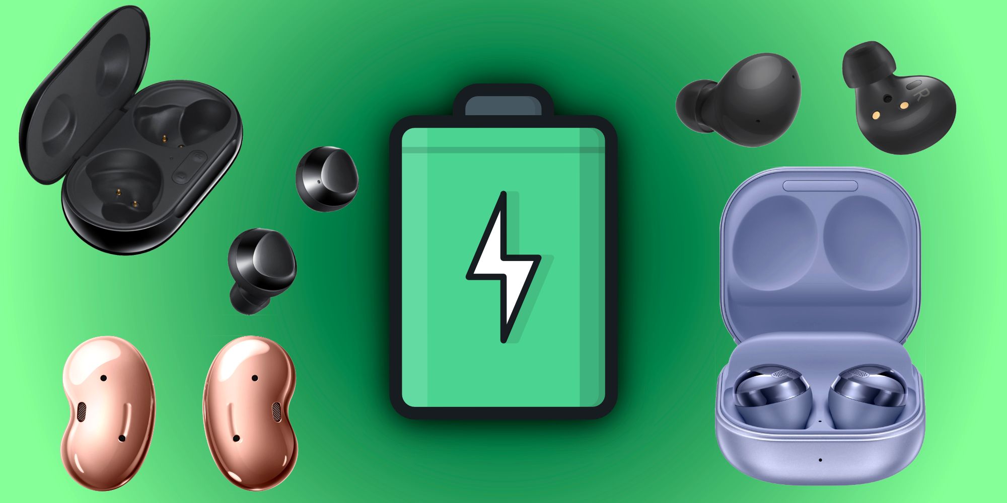 ¿Qué tan rápido se cargan los Galaxy Buds y cuánto tiempo para una carga completa?