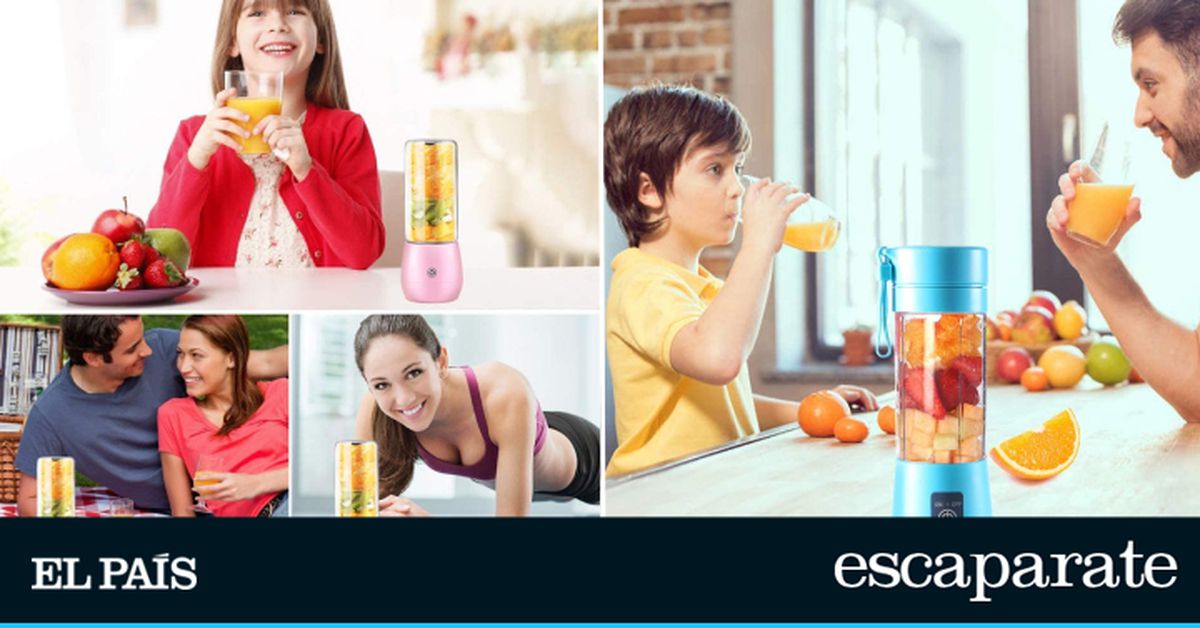 Las mejores licuadoras portátiles con tamaño mini y conexión USB