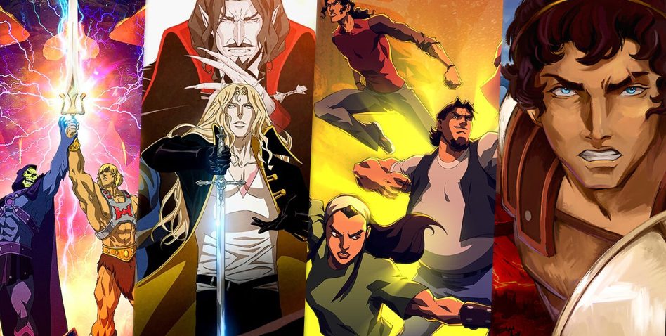 poderosos títulos de animación netflix