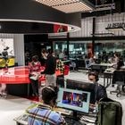 DVD 1040 (12-02-21)Telemadrid.Redaccion y plato del programa La Redaccion, presentado por Adela Gonzalez. Foto: Olmo Calvo