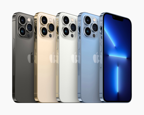 El iPhone 13 Pro y Pro Max cuentan con pantalla de 120Hz, mejores cámaras