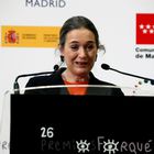 MADRID, 27/11/2020.- La consejera de Cultura y Turismo de la Comunidad de Madrid, Marta Rivera de la Cruz, durante su intervención en la lectura de los finalistas al Premio José Maria Forqué 2021, cuya 26 edición de celebra este año en la capital. EFE/Zipi
