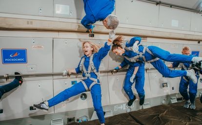 El equipo principal y el equipo suplente entrenan para grabar en el espacio 'El Desafío'.