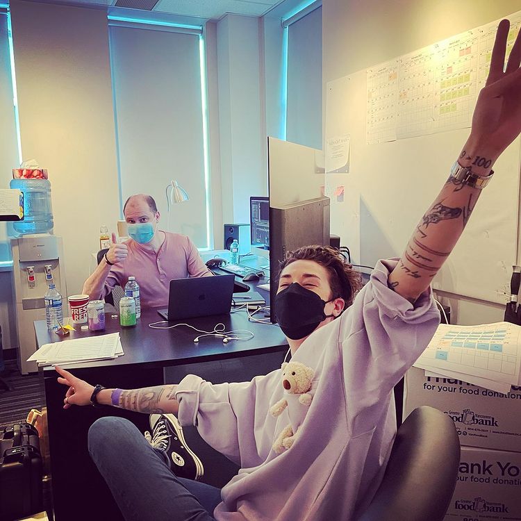 Sala de escritura Mike Flanagan The Midnight Club