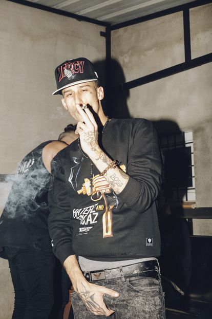 El cantante y productor de trap y reguetón Yung Beef (Granada, 1992) en una imagen de la publicación 'Making Flu$'.