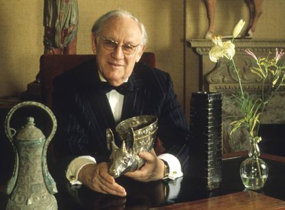 Arthur M. Sackler, el fundador del imperio farmacéutico.