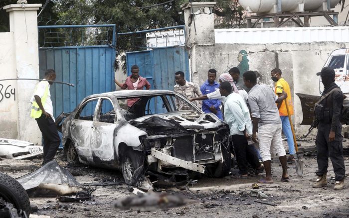 Deja nueve muertos atentado suicida de ‘Al Shabaab’ cerca del Palacio Presidencial de Somalia