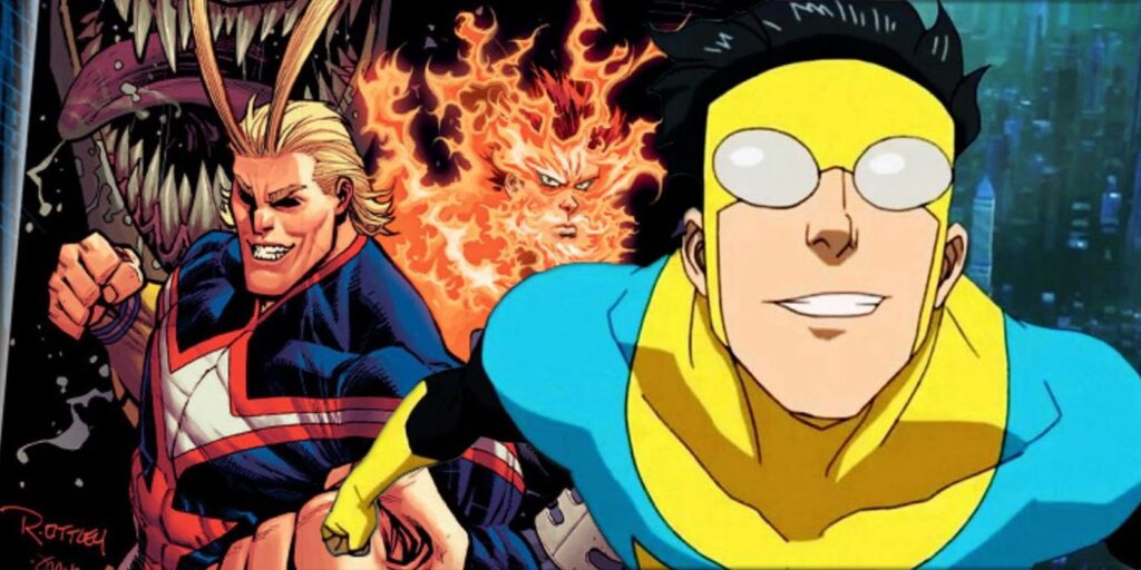 All-Might y Endeavour de MHA se unen en una increíble portada de Invincible Artist