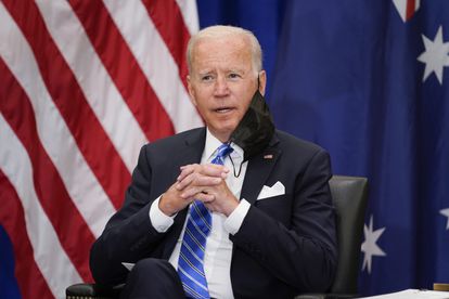 El presidente de Estados Unidos, Joe Biden, en un encuentro durante la Asamblea General de la ONU, este martes, en Nueva York.